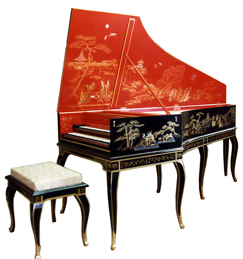 double manual harpsichord for sale